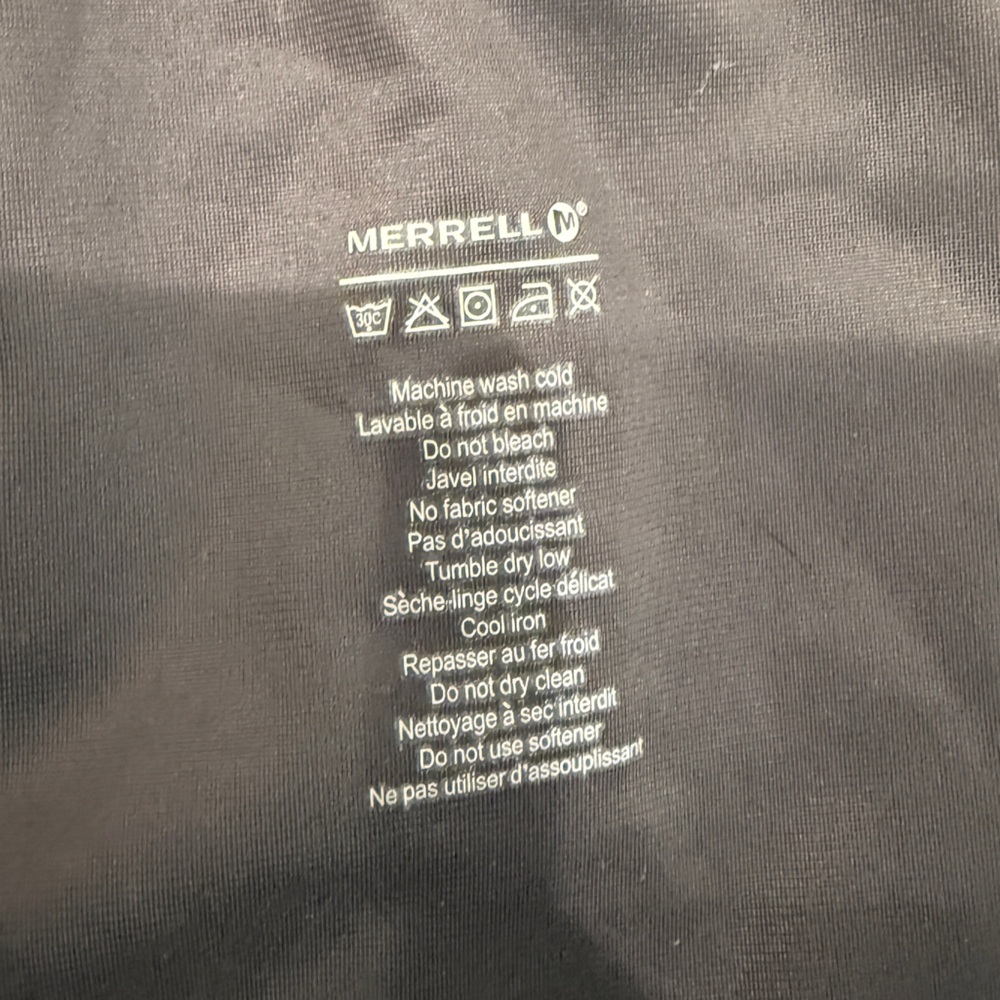 Merrell Black Shell Jacket - Picture 5 of 5